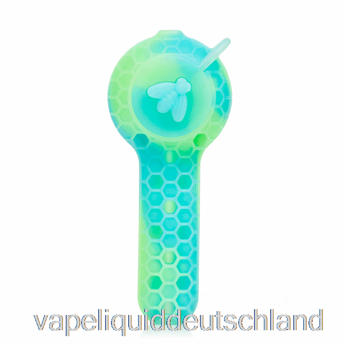 Stratus 2-in-1-Silikonlöffel Aqua Glow (UV-Blau / UV-Grün) Vape-Flüssigkeit